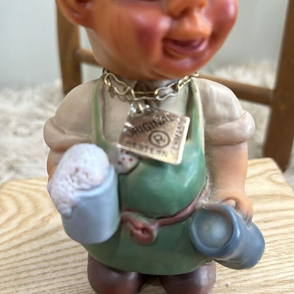 Vintage Heico German Brew Master Bartender Bobblehead Nodder Plastic Figure Toy - Picture 4 of 17